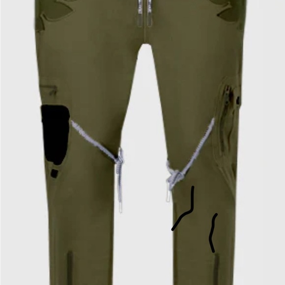 Hideout Clothing Blossom Cargo Joggers Size 2XL Limited Production Only 300 NWT